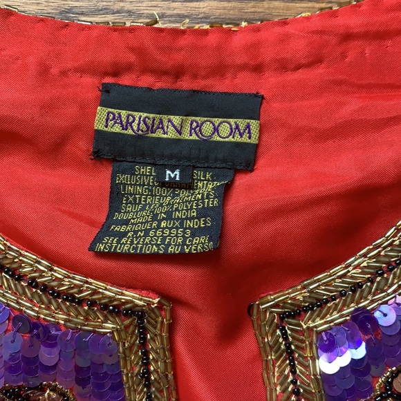 Vintage Parisian Room Beaded Jacket - Picture 3 of 5